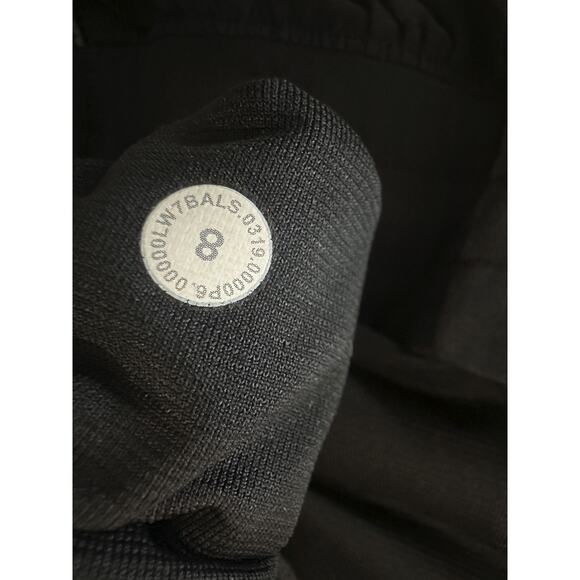 Lululemon Hotty Hot Short Reflective *2.5" Liner Stretch Black Women's Size 8 - Picture 7 of 15